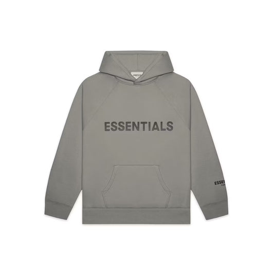 Fear of God Essentials Applique Logo Pullover Hoodie 'Cement' (2021)