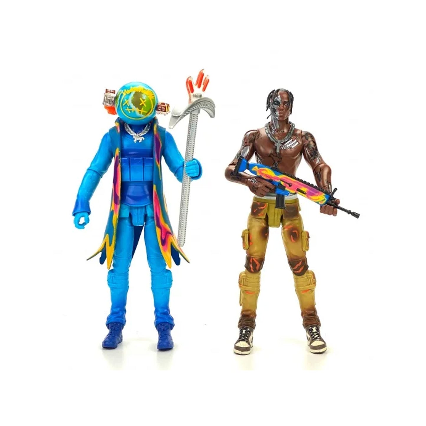 Travis Scott Cactus Jack Fortnite 12" Action Figure Duo Set