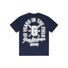 Geedup 13YR Play For Keeps T-Shirt 'Navy White'