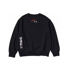 Kaws x Uniqlo Warhol Kids Sweatshirt Graphic 476408 'Black' (2024)