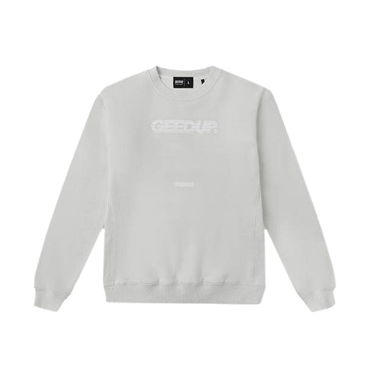 Geedup Sportsman Crewneck 'Ice Grey / White'