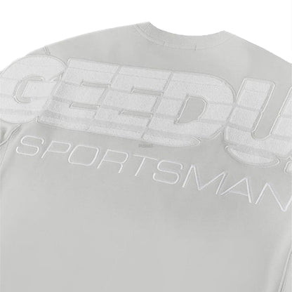 Geedup Sportsman Crewneck 'Ice Grey / White'