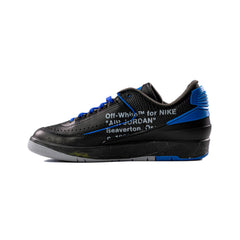 Air Jordan 2 Retro Low SP x Off-White 'Black Blue' (2021)