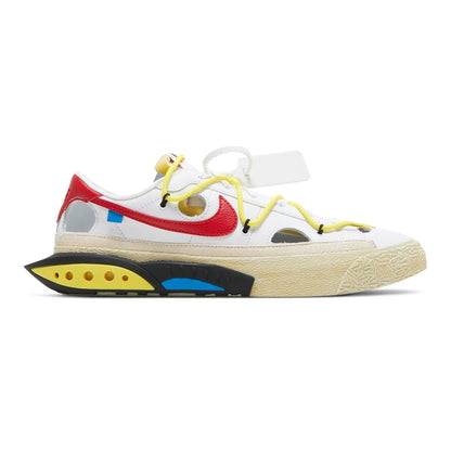 Blazer Low 77 x Off-White 'University Red' (2022)