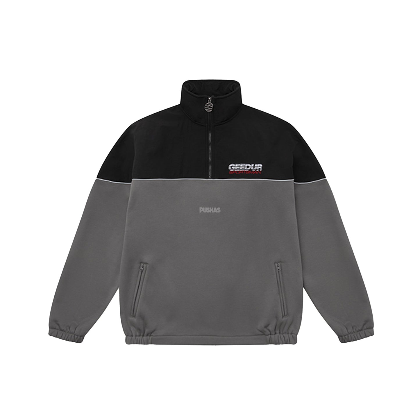 Geedup Sportsman QTR-Zip 'Black / Grey' (2024)