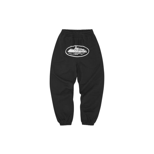 Corteiz Alcatraz Sweatpant 'Black' (2024)