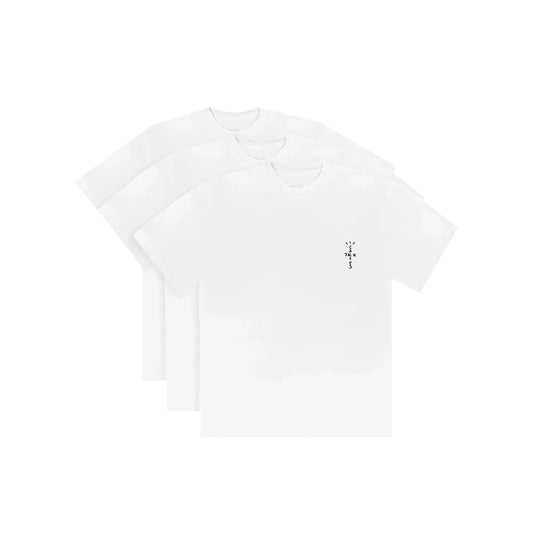 Cactus Jack by Travis Scott CJ Tee 3-Pack 'White'