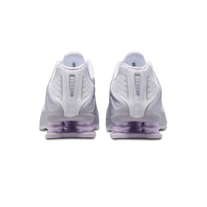 Nike Shox R4 'White Metallic Platinum Barely Grape' Women's (2024)