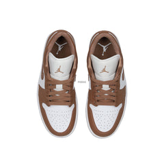 Air Jordan 1 Low 'Archaeo Brown White' Women's (2024)