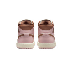 Air Jordan 1 Mid 'Pink Oxford Brown' Women's