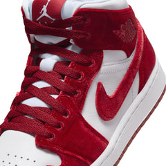 Air Jordan 1 Mid SE 'Red Velvet' Women's (2024)