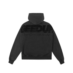 Geedup Sportsman Hoodie 'Vintage Washed Black' (2024)