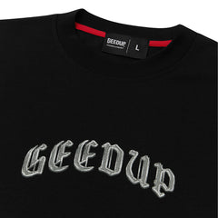 Geedup Chrome Logo T-Shirt 'Black' (2024)