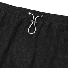 Geedup Handstyle / Play For Keeps Monogram Swim Shorts 'Black / Pink' (2024)