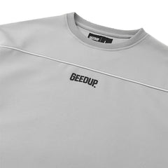 Geedup Play For Keeps Crewneck 'Grey Black'