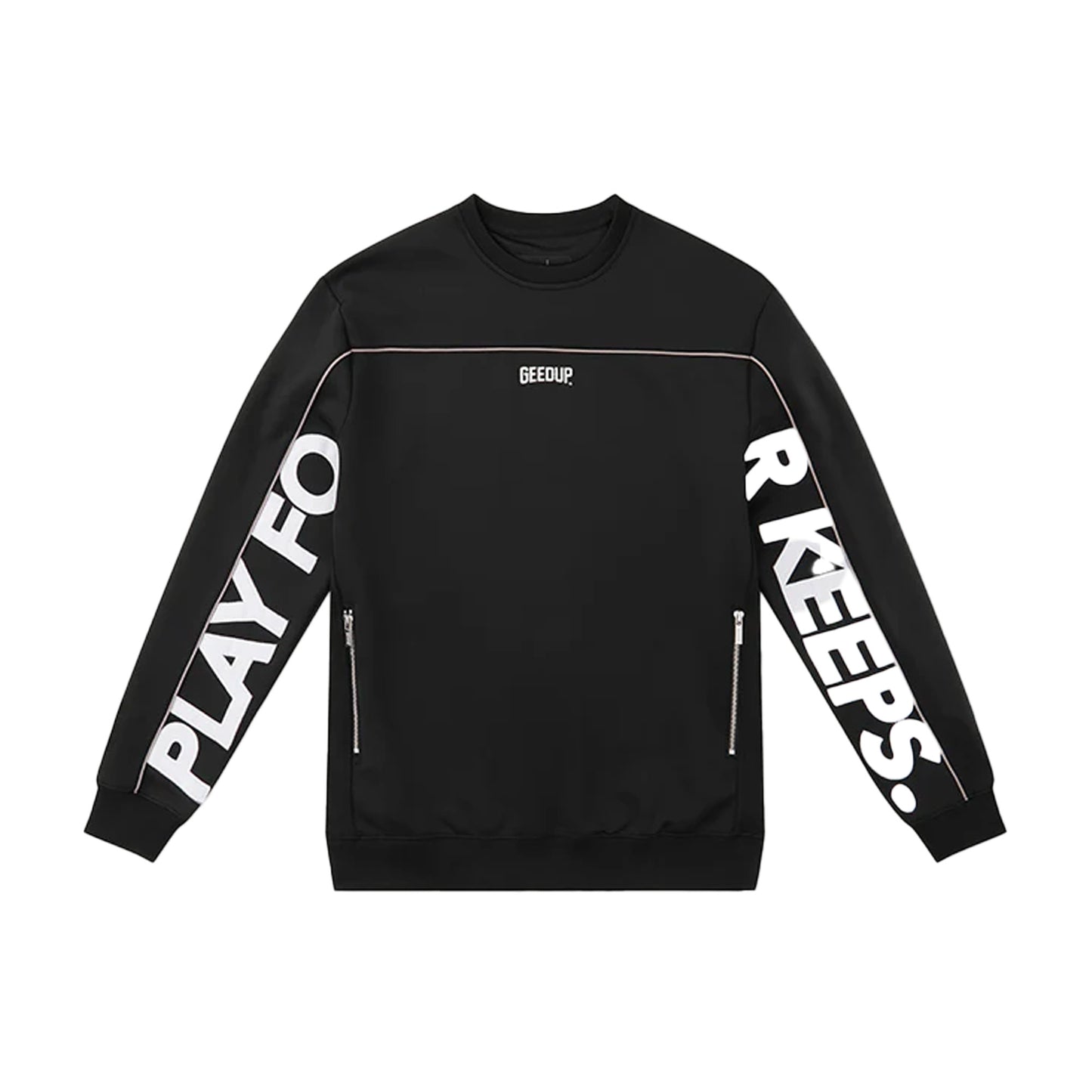 Geedup Play For Keeps Crewneck 'Black White'