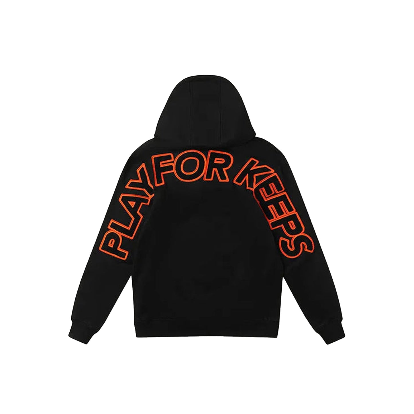 Geedup Play For Keeps Hoodie 'Black / Black Orange' (2024)