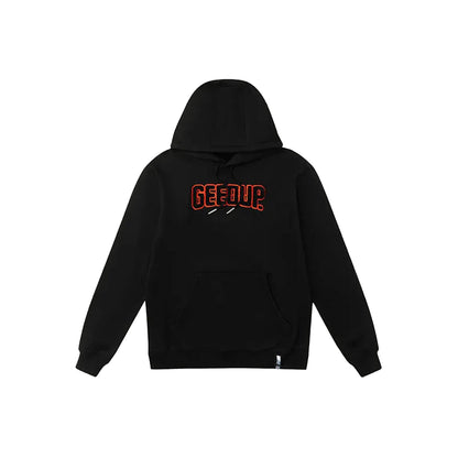 Geedup Play For Keeps Hoodie 'Black / Black Orange' (2024)