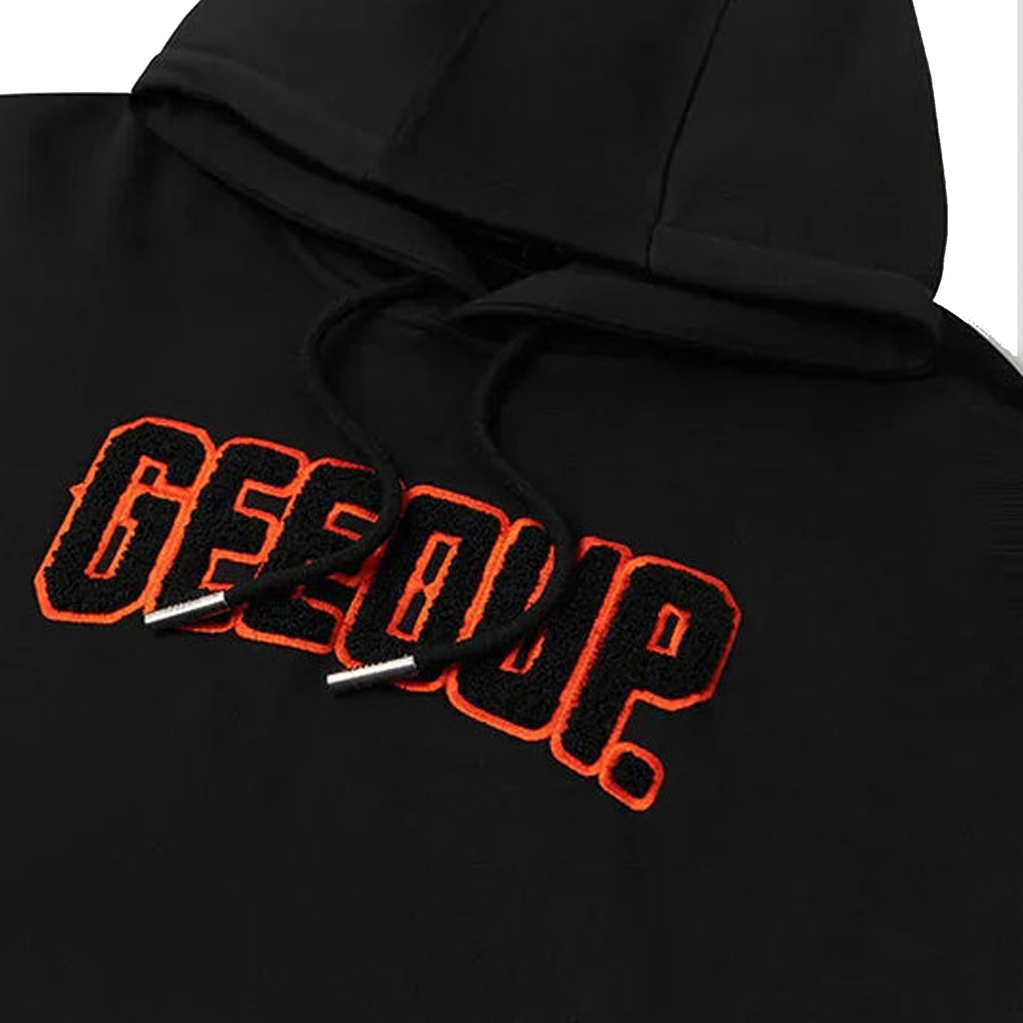 Geedup Play For Keeps Hoodie 'Black / Black Orange' (2024)