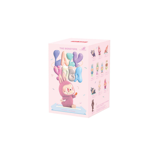 POP MART The Monsters Labubu Lazy Yoga Series Figures Sealed Case (Single Blind Box)