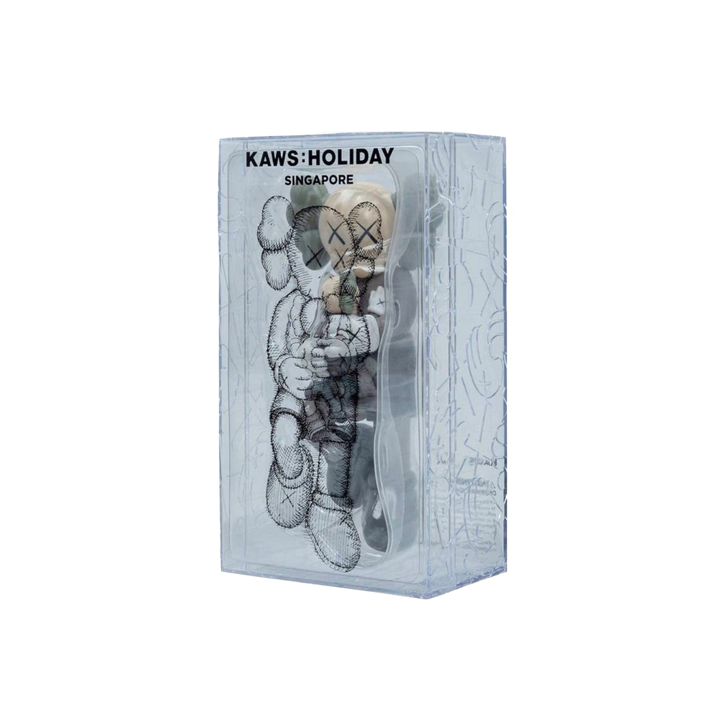 KAWS Holiday Singapore Vinyl Figure 'Brown' (2021)