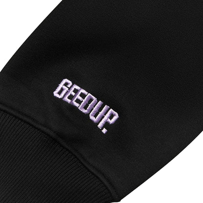 Geedup Handstyle Hoodie 'Black / Lavender' (2024)