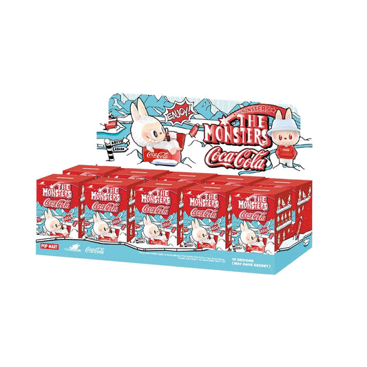 POP MART THE MONSTERS COCA-COLA Series Figures (10 Blind Boxes)