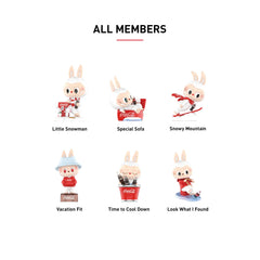 POP MART THE MONSTERS LABUBU COCA-COLA Series Figures (10 Blind Boxes)