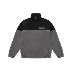 Geedup Sportsman Fleece Jacket 'Grey / Black'