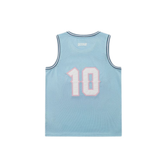 Geedup Team Logo Basketball Jersey 'Blue / Pink / White' (2024)