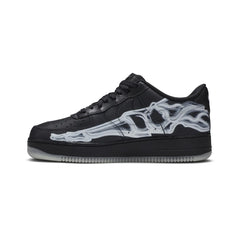 Nike Air Force 1 Low 'Black Skeleton Halloween' (2019)