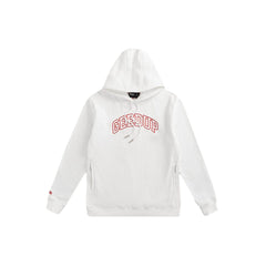 Geedup Team Logo Hoodie 'White/Red'