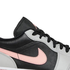 Air-Jordan-1-Low-‘Black-Grey-Pink’-(2022)-side-close-up