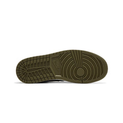 Air-Jordan-1-Mid-‘Black-White-Olive’-(2024)-5