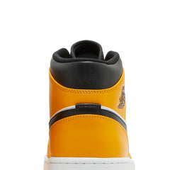 Air-Jordan-1-Mid-‘Yellow-Black-White’-(2022)-back-close-up