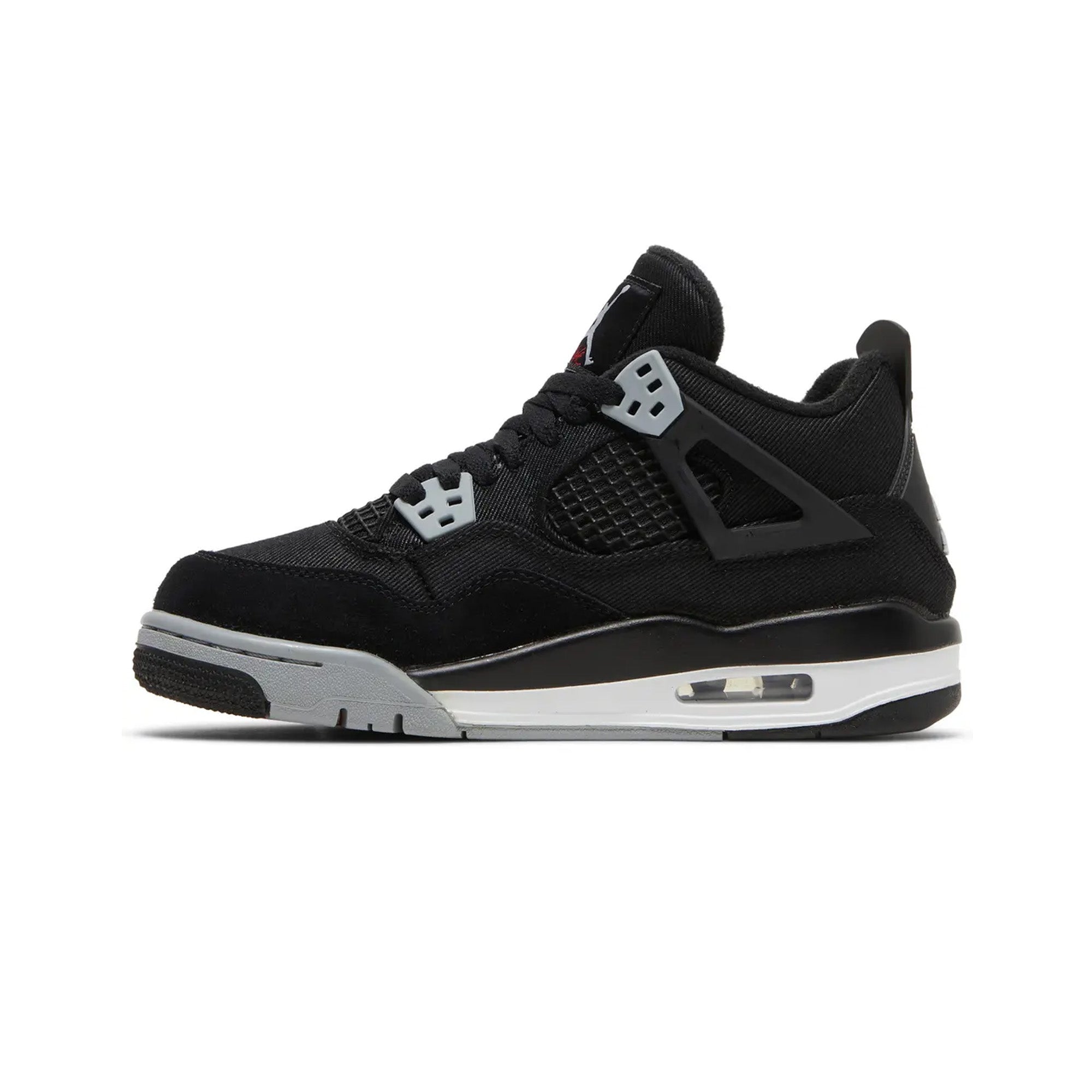 Air-Jordan-4-‘Black-Canvas’-GS-(2022)-side-2