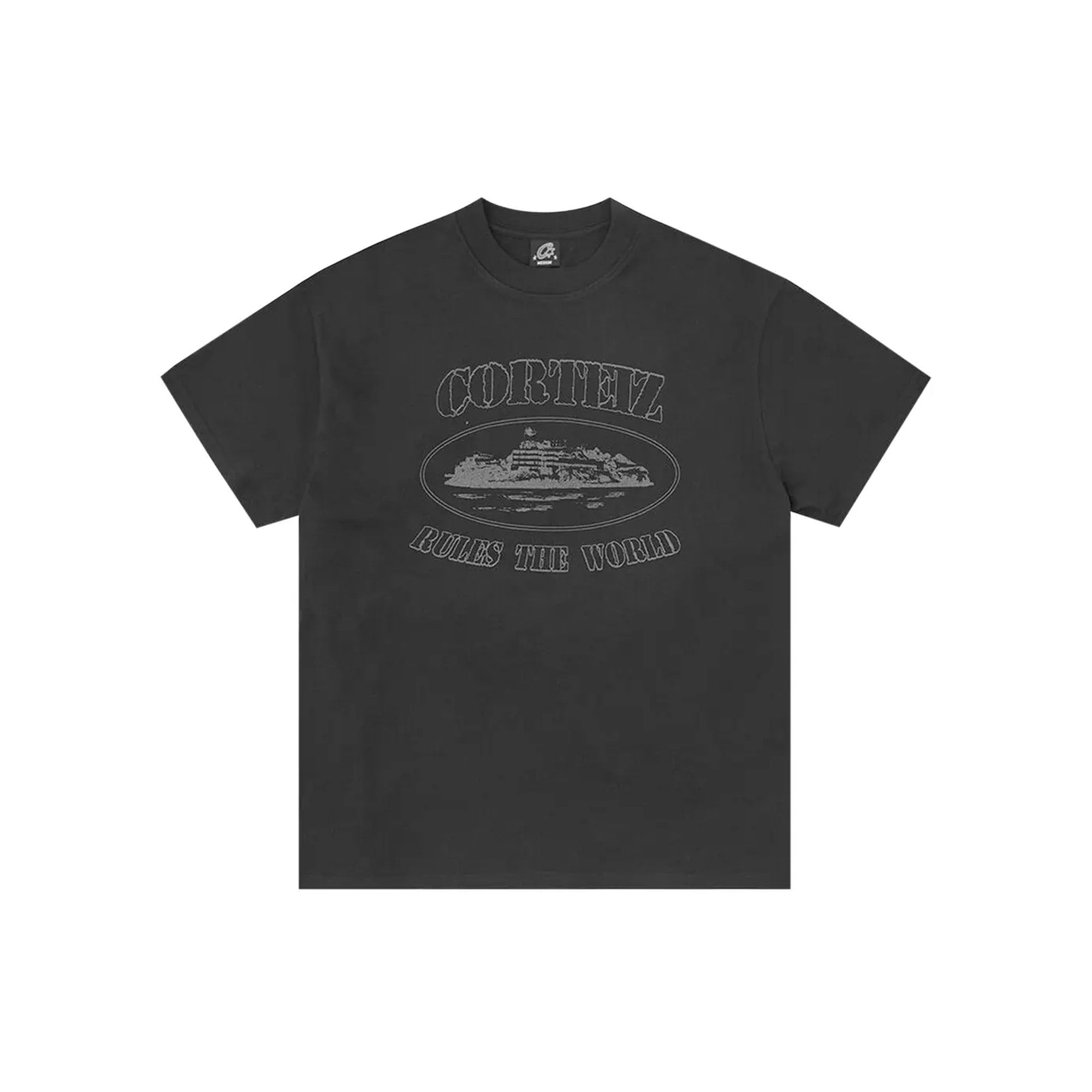 Corteiz-Reflective-Alcatraz-Tee-'Triple-Black'-(2023)-no-reflect