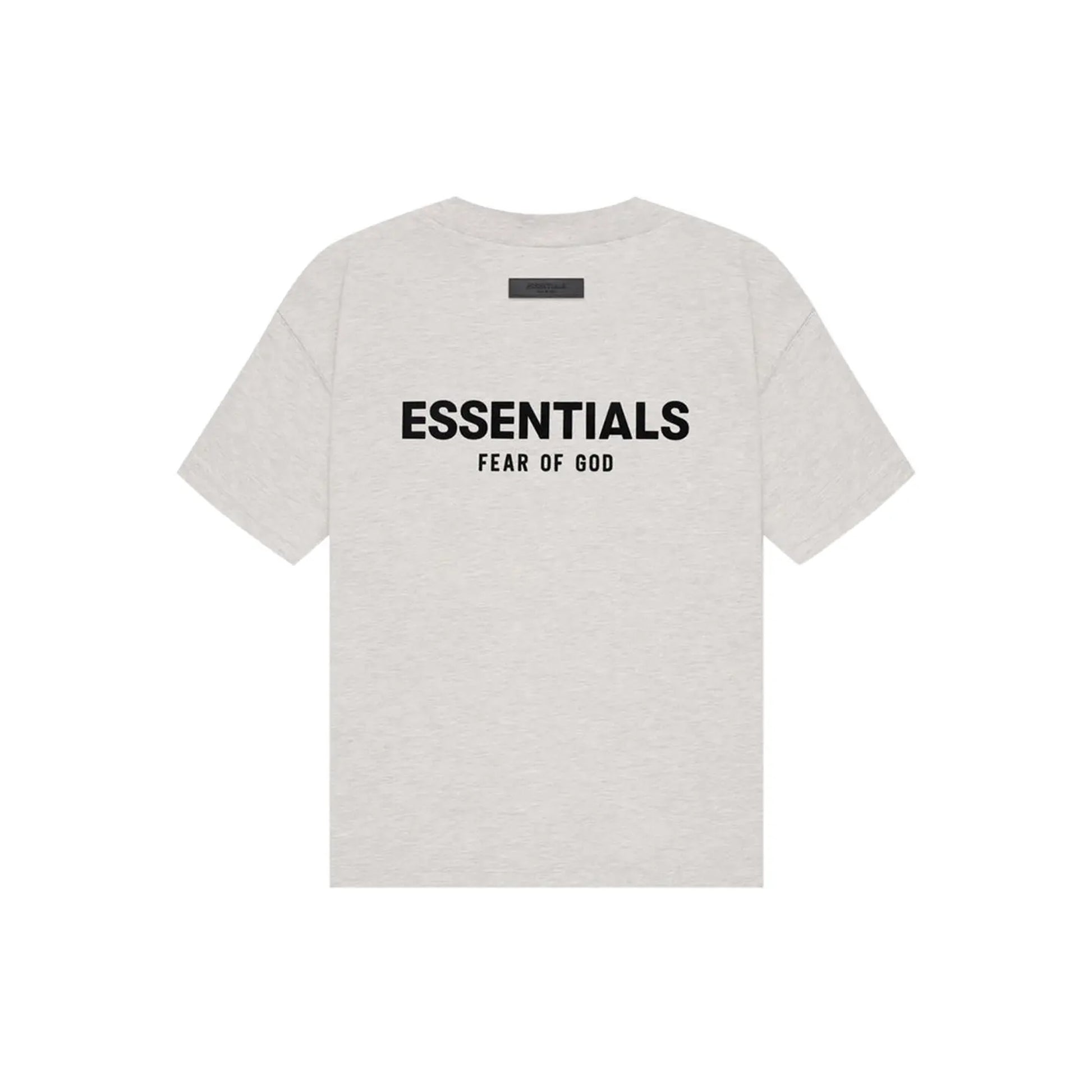 Essentials-T-Shirt-'Light-Oatmeal'-(SS22)-back