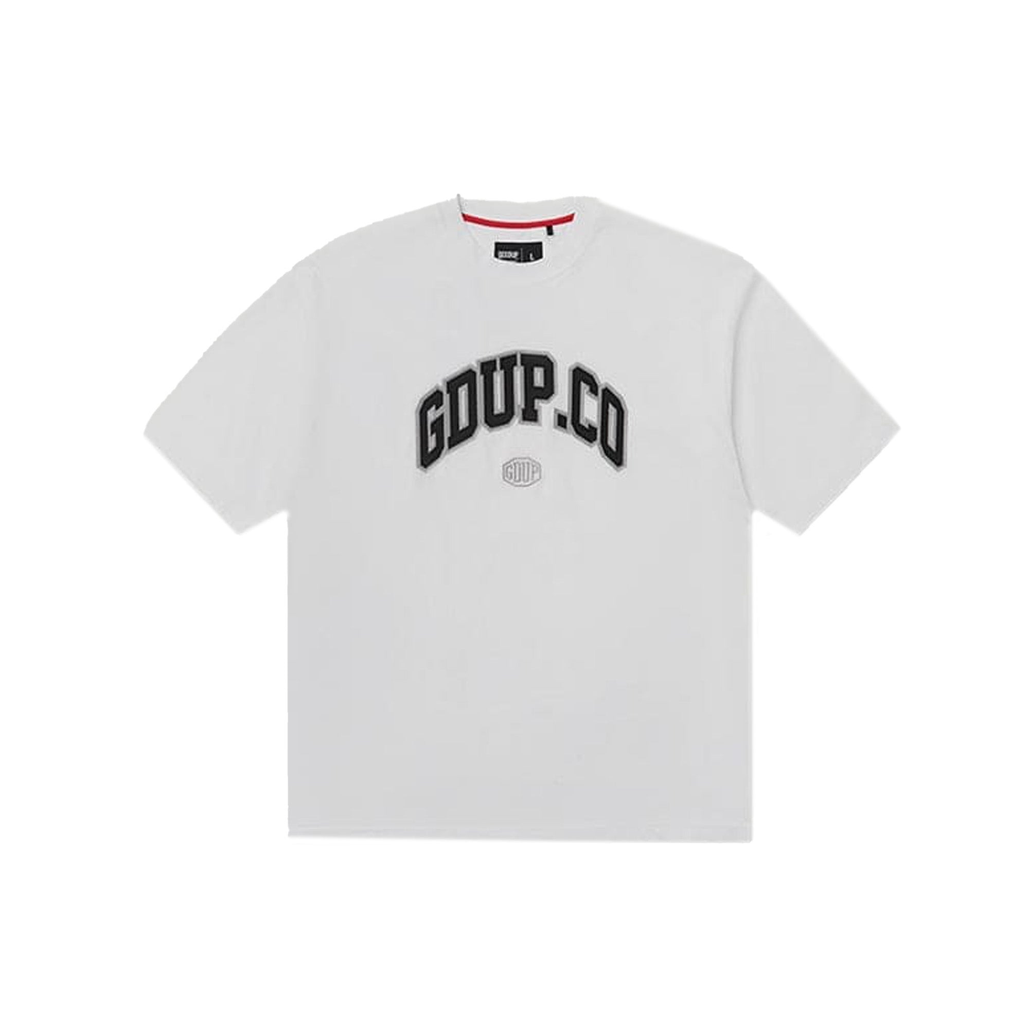 Geedup-GDUP-CO.-T-Shirt-White-Black-2024