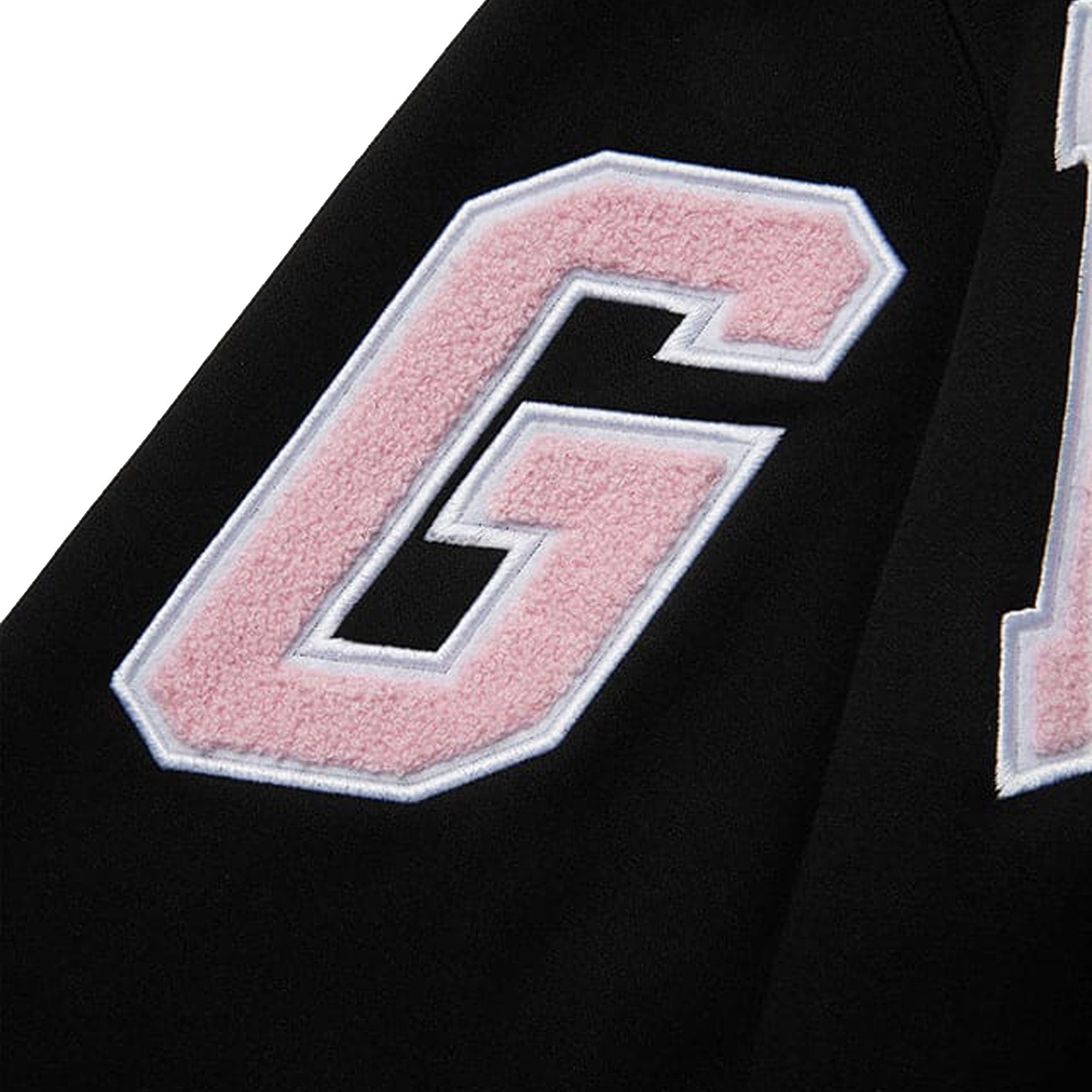 Geedup-Team-Logo-Cropped-Hoodie-‘Black-/–Dusty-Pink’(2025)-details