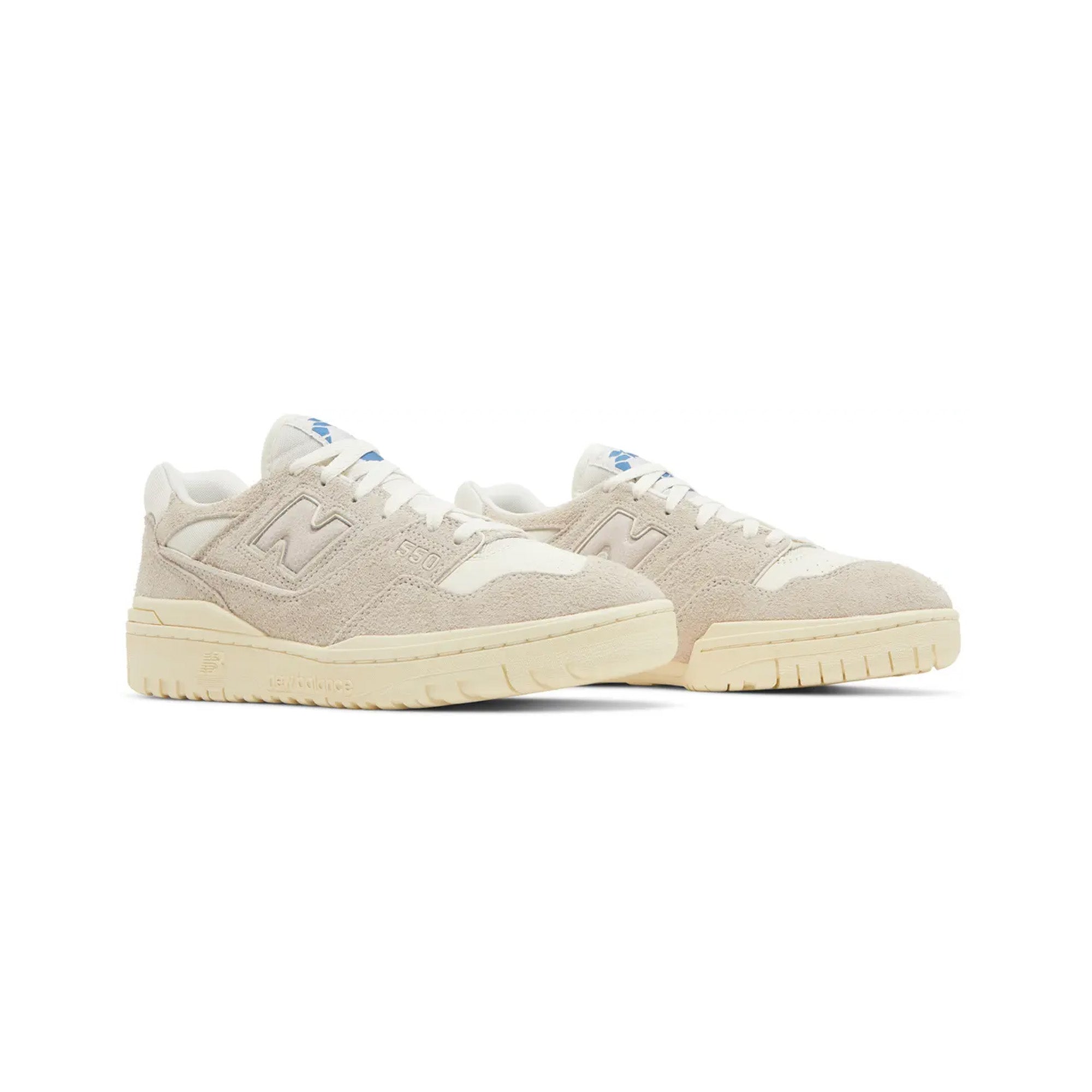 New-Balance-550-‘Aime-Leon-Dore-Grey-Suede’-(2022)-front-side