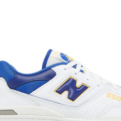 New-Balance-550-‘Lakers’-(2022)-side-close-up