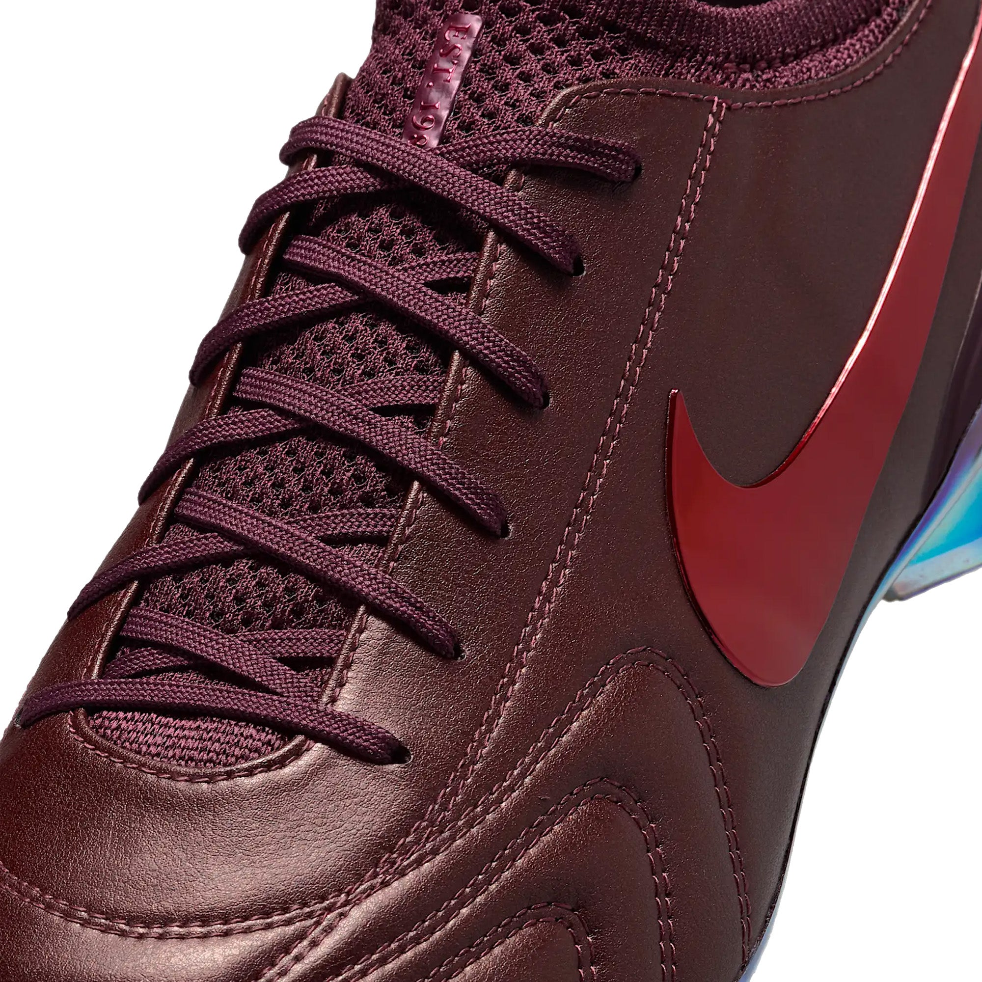 Nike-Tiempo-Legend-10-Elite-Luxe-FG-'Montebelluna-Leather-Port-Wine'(2025)-laces