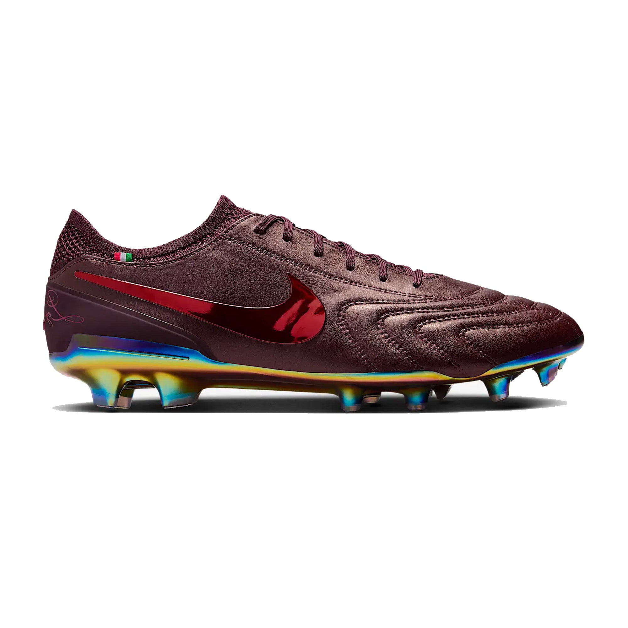 Nike-Tiempo-Legend-10-Elite-Luxe-FG-'Montebelluna-Leather-Port-Wine'(2025)-side