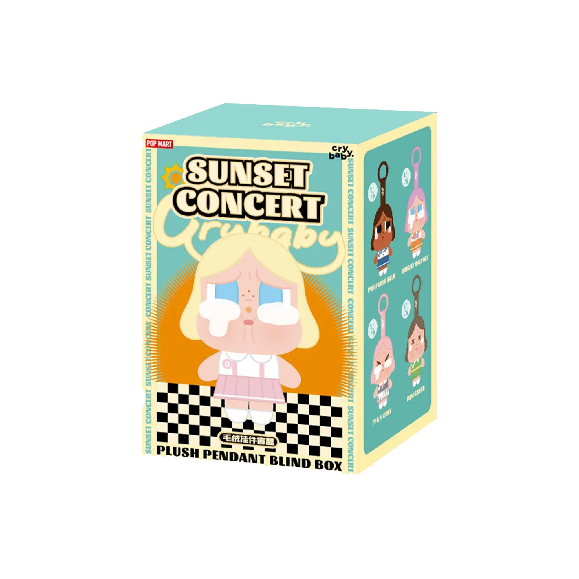 POP-MART-Crybaby-Sunset-Concert-Series-Plush-Pendant-(Single-Blind-Box)-single-box