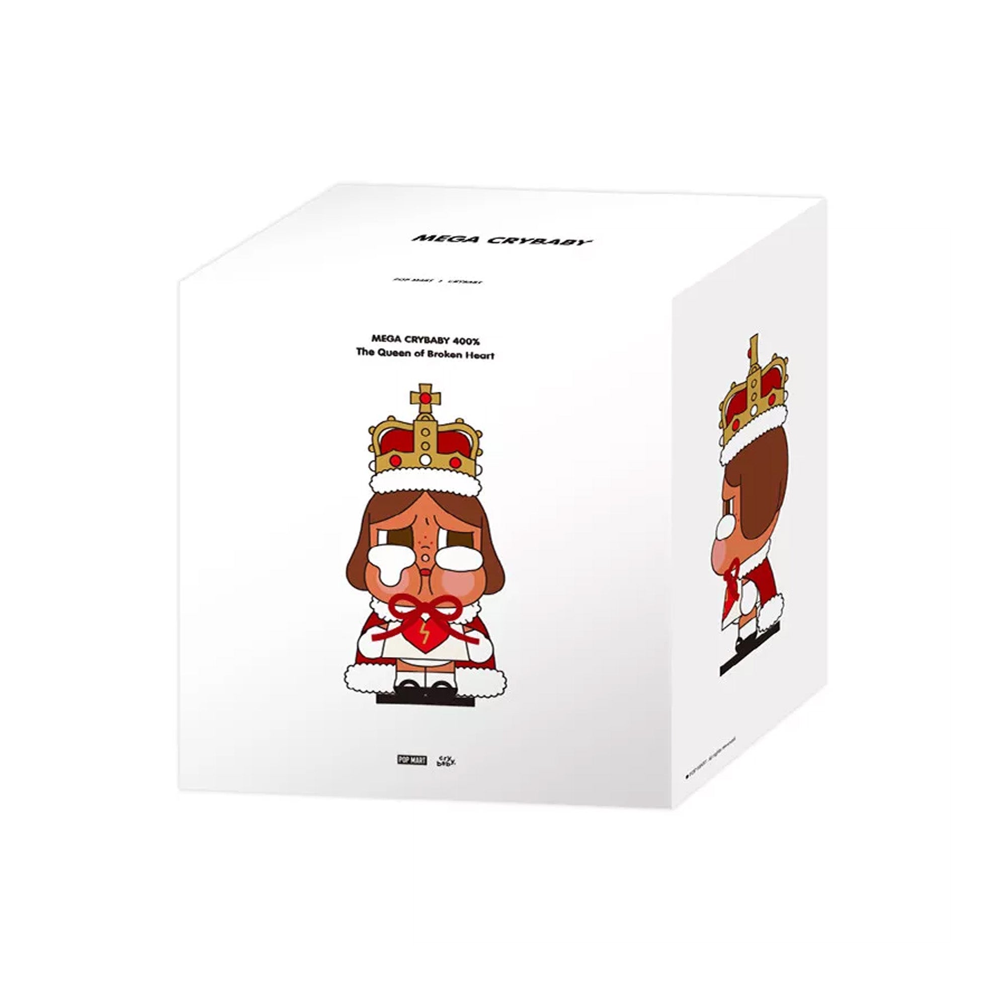 POP-MART-MEGA-CRYBABY-400%-The-Queen-of-Broken-Heart-box