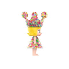 POP-MART-MEGA-Royal-Molly-400%-Huang-Yuxing-Bubbles-side