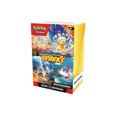 Pokémon-TCG-Scarlet-&-Violet-Surging-Sparks-Booster-Bundle-(6-Packs)-front-side-left