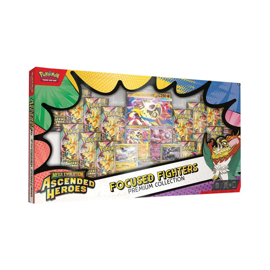 Pokémon TCG Mega Evolution Ascended Heroes Focused Fighters Premium Collection