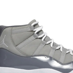 [Refurbished]-Air-Jordan-11-Retro-‘Cool-Grey’-GS-(2021)-side-close-up